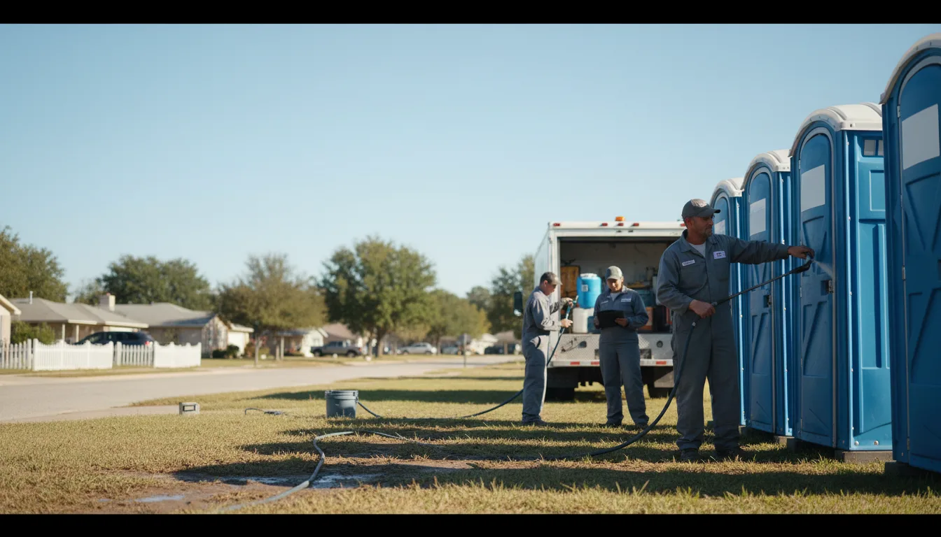 Long-Term Portable Toilet Rental in Columbus, WI near me